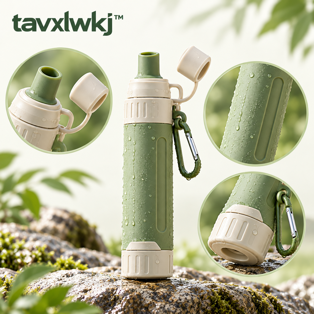 tavxlwkj Portable Outdoor Water Filter - detail view