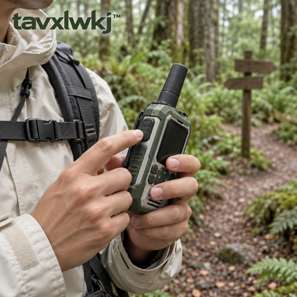 tavxlwkj Outdoor Satellite Handheld Communicator - lifestyle view
