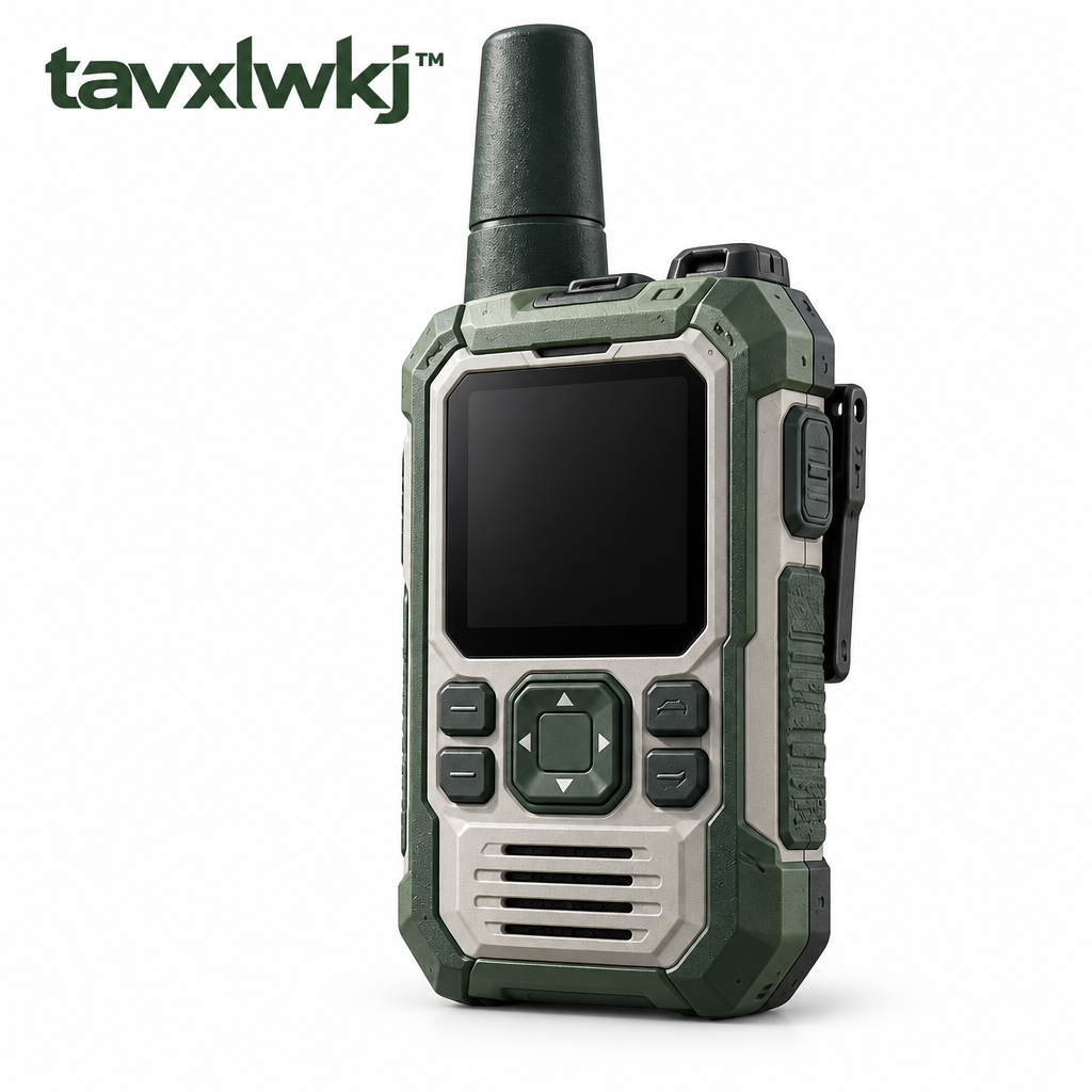 tavxlwkj Outdoor Satellite Handheld Communicator - white view